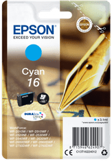 Epson Singlepack Cyan 16 črnil DURABrite Ultra C13T16224012