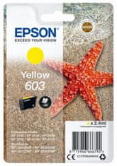 Epson Epsonova kartuša s črnilom/ C13T03U44010/ 603/ Expression Home XP-x100/ WF-28x0DWF/ rumena