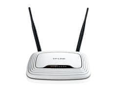 TP-Link TL-WR841N N300 Wi-Fi usmerjevalnik, 300 Mb/s pri 2,4 GHz, 5 priključkov 10/100M, 2 anteni