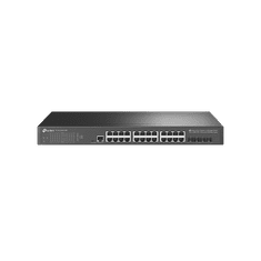 TP-Link Stikalo TL-SG3428X-UPS JetStream 24x GLan, 4x SFP+ 10G, SDN Omada