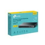 TP-Link Stikalo LS1210GP 1x GLAN, 8x GLAN s PoE+, 1x SFP, 61W