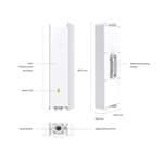 TP-Link Usmerjevalnik WiFi EAP623-Outdoor HD zunanji AP, 1x GLAN, 2,4/5 GHz, AX1800, SDN omada