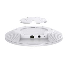 TP-Link WiFi usmerjevalnik EAP773 stropni AP WiFi 7, 1x 10GLan, 2,4/5/6 GHz, BE11000, brez PoE adapterja, Omada SDN