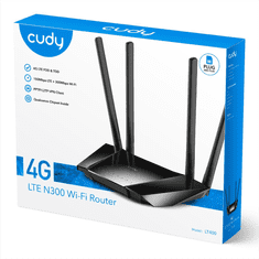 Cudy Usmerjevalnik N300 Wi-Fi 4G/LTE (LT400_EU)