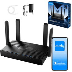 Cudy AX3000 Wi-Fi 6 Mesh Gigabitni usmerjevalnik (WR3000)