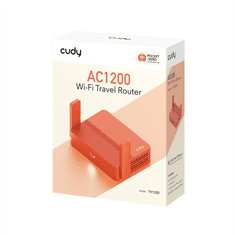 Cudy AC1200 Wi-Fi VPN potovalni usmerjevalnik, potovalni (TR1200)