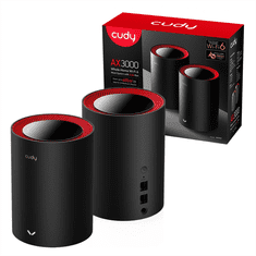 Cudy AX3000 Wi-Fi 6 Mesh System 2.5G, komplet 2 (M3000(2-Pack))