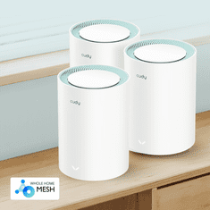 Cudy AC1200 Wi-Fi Mesh System Gigabit, komplet 3 (M1300(3-Pack))