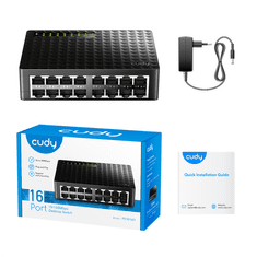 Cudy Stikalo 16 vrat 10/100 Mbps (FS1016D)