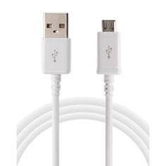 Samsung podatkovni kabel microUSB EP-DG925U bele barve v razsutem stanju