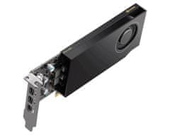 PNY NVIDIA A400 4GB / 4GB GDDR6 / PCI-E / 4x miniDP / LP nosilec / 4x miniDP > DP adapter