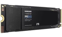 Samsung 990 EVO 2TB SSD / M.2 2280 / PCIe 4.0 4x NVMe / Notranji