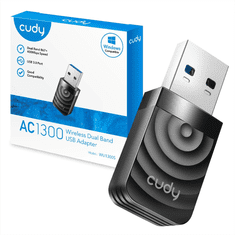 Cudy Mrežna kartica AC1300 Wi-Fi USB 3.0 (WU1300S)