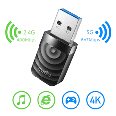 Cudy Mrežna kartica AC1300 Wi-Fi USB 3.0 (WU1300S)