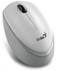 Genius NX-7009/ 1200 dpi/ brezžično/ senzor BlueEye/ belo/sivo