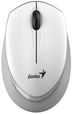 Genius NX-7009/ 1200 dpi/ brezžično/ senzor BlueEye/ belo/sivo
