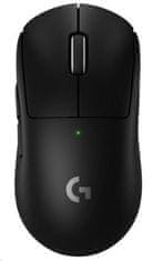 Logitech G PRO X SUPERLIGHT 2 LIGHTSPEED Gaming Mouse - Črna - 2,4 GHz