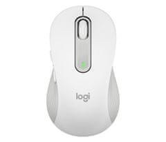 Logitech Signature M650 za poslovno/uradno rabo/laser/desnoročno/4,000 DPI/USB+BT/belo