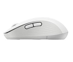 Logitech Signature M650 za poslovno/uradno rabo/laser/desnoročno/4,000 DPI/USB+BT/belo