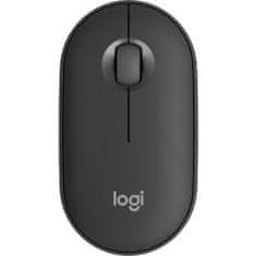 Logitech M350s Brezžična miška grafitna