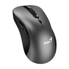 Genius Ergo 8100S/Ergonomski/Optični/Desničar/1 600 DPI/Wireless USB/Black-Grey