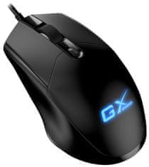 Genius GX GAMING Scorpion M300/ žična/ RGB osvetlitev/ 800-2400 dpi/ USB/ 4 gumbi/ črna