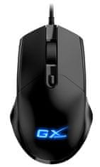 Genius GX GAMING Scorpion M300/ žična/ RGB osvetlitev/ 800-2400 dpi/ USB/ 4 gumbi/ črna