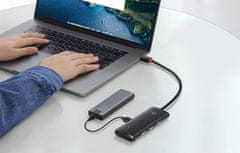 NEW USB 4-portni USB-C HUB (25 cm)