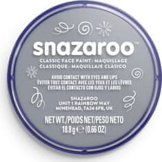 Snazaroo barva za obraz temno siva 18ml