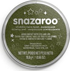 Snazaroo barva za obraz Sparkly Green (bleščeče zelena) 18ml