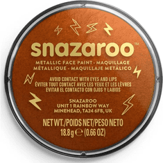 Snazaroo barva za obraz Metallic Copper (Electric Copper) 18ml