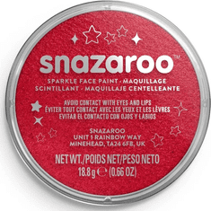 Snazaroo Barva za obraz Sparkle Red (Sparkle Red) 18ml