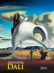 Koledar 2025 Salvador Dalí, stenski koledar, 42 x 56 cm