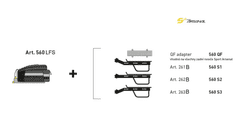 Sport Arsenal 560 LFS univerzalna nosilna torba z adapterjem