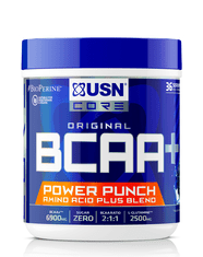 USN BCAA Power Punch 400 g modra malina