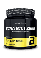 BioTech BCAA 8:1:1 Zero 300 g brez okusa