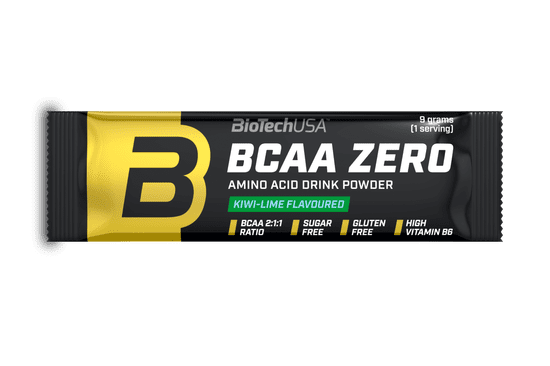 BioTech BCAA Zero 9 g kivi limeta