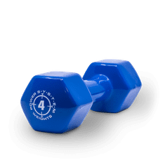 Power System Vinil Dumbell 4 kg modra