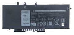 DELL Dell Battery, Polymer, 68Whr, 4
