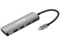 Sandberg Sandberg USB-C Dock HDMI+3xUSB+PD 100W