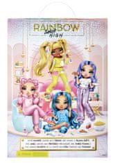 Rainbow High Junior Fashion Doll v pižami - Sunny Madison