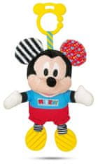 Clementoni BABY Plišasta miška Mickey Mouse z ročajem