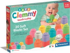 Clementoni Soft Clemmy Komplet 20 mehkih kock