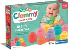 Clementoni Soft Clemmy Komplet 10 mehkih kock