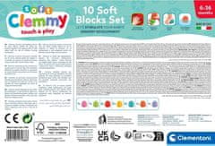 Clementoni Soft Clemmy Komplet 10 mehkih kock