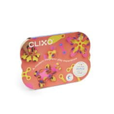 CLIXO Crew Pink & Yellow - magnetni komplet 30 kosov