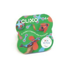 CLIXO Itsy Flamingo & Turquoise - magnetni komplet 18 kosov