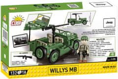 Cobi 2296 II WW Willys MB D-DAY, 1:35, 132 k, 1 f