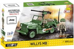 Cobi 2296 II WW Willys MB D-DAY, 1:35, 132 k, 1 f