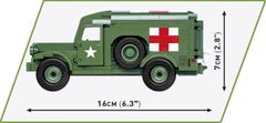 COBI 2257 II WW Dodge WC 54 ambulanta D-DAY, 1:35, 293 k, 1 f